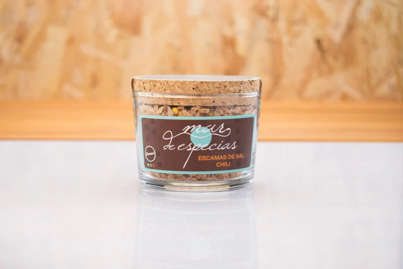 Escamas de Sal chili