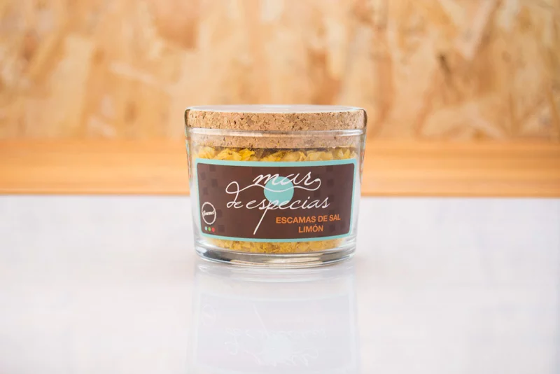 Escamas de sal Limón