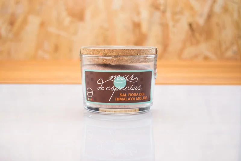 Sal Rosa del Himalaya Molida